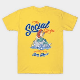 The Social Siren Internet Bar and Sea Shack T-Shirt